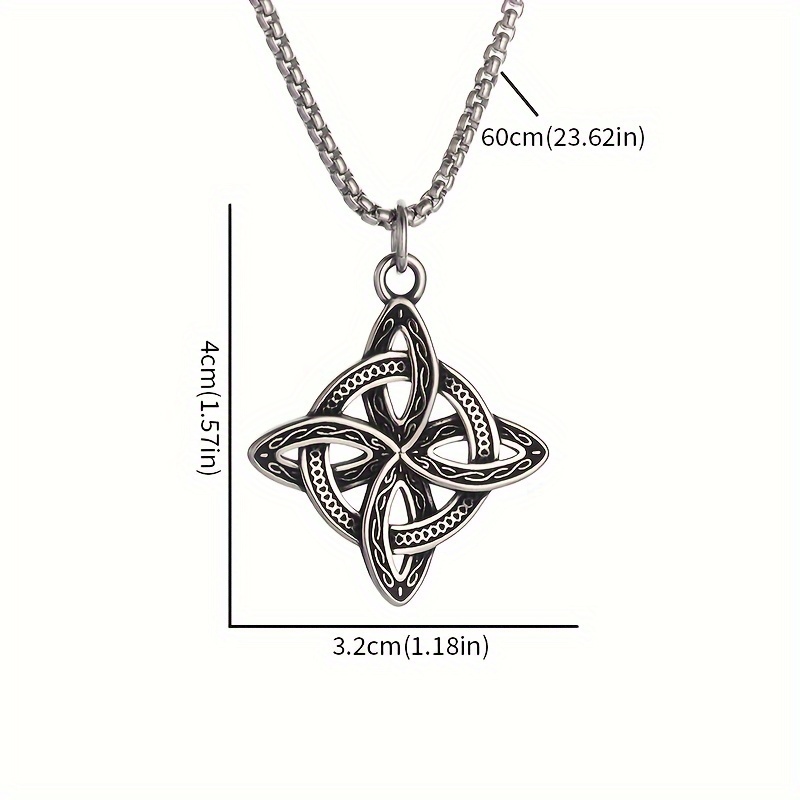 Three-in-One Pendant Necklace for Men & Women - Ideal for Parties & Banquets